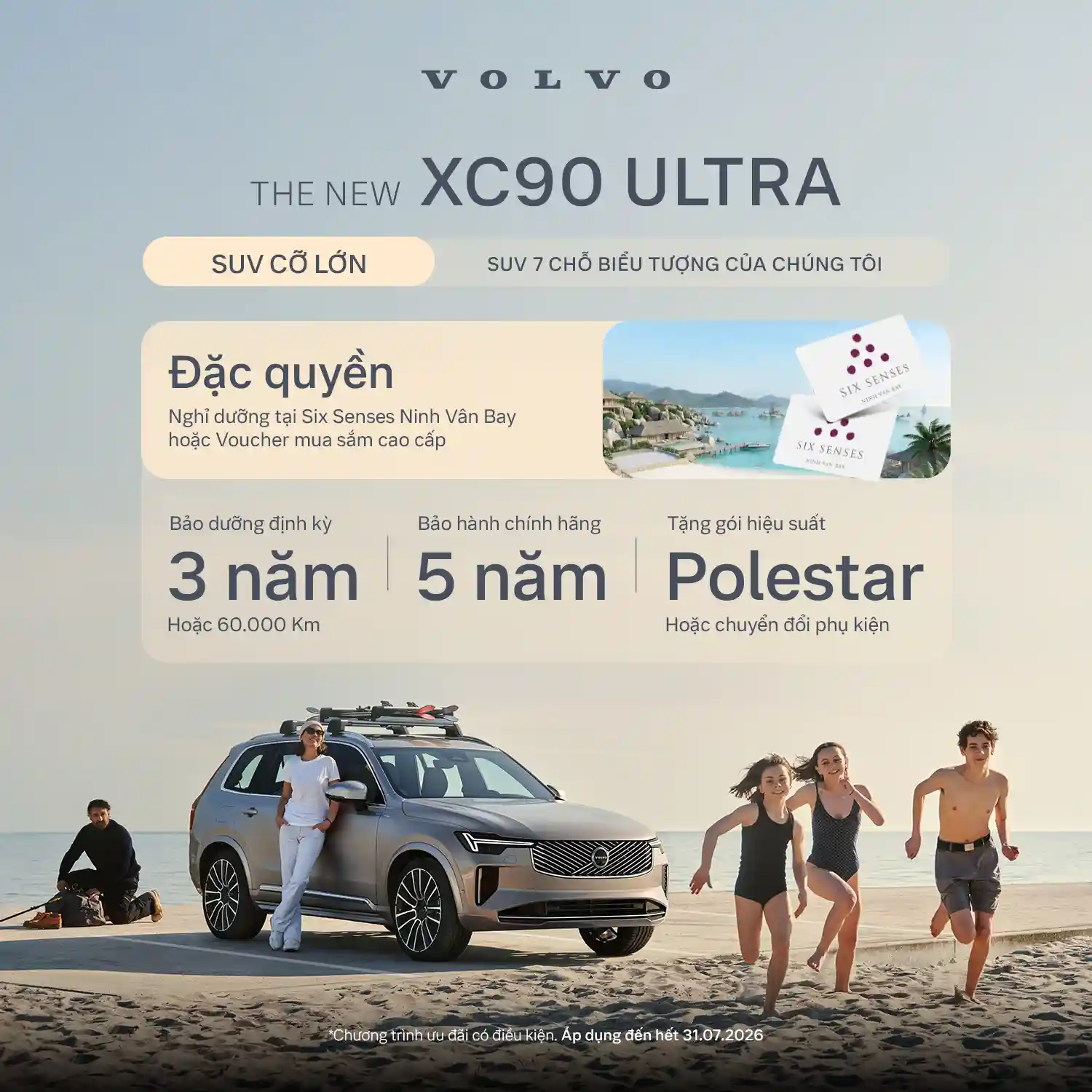 Chương trình khuyến mại Volvo XC90 Ultra Tháng 7/2026