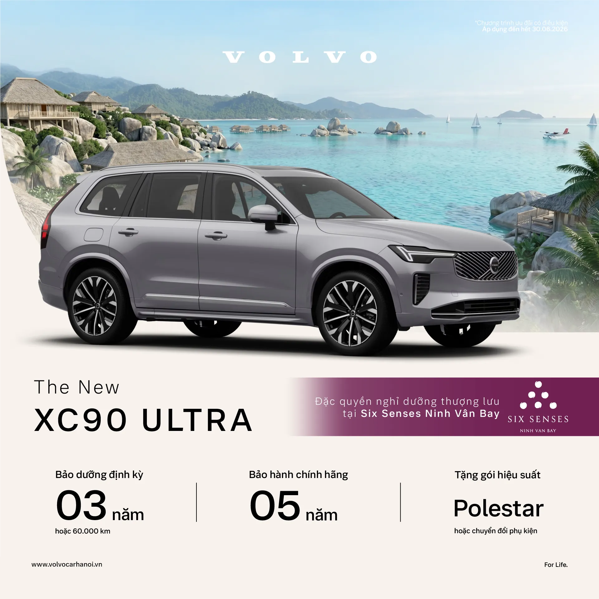 Khuyến mại Volvo XC90 Ultra 2026 Tháng 6/2026