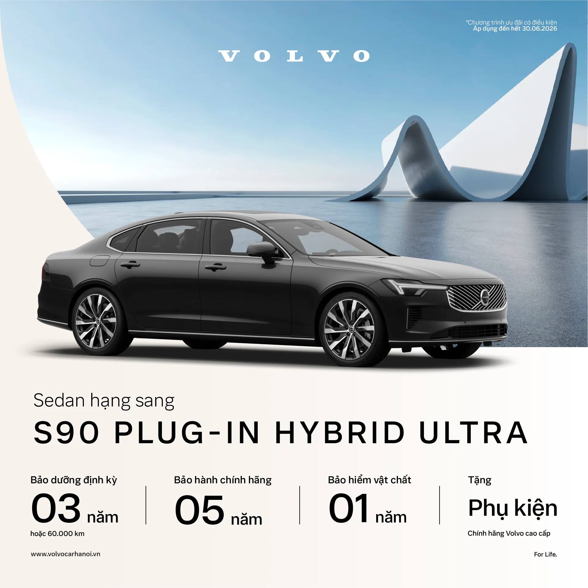 Khuyến mại Volvo S90 tháng 6/2026