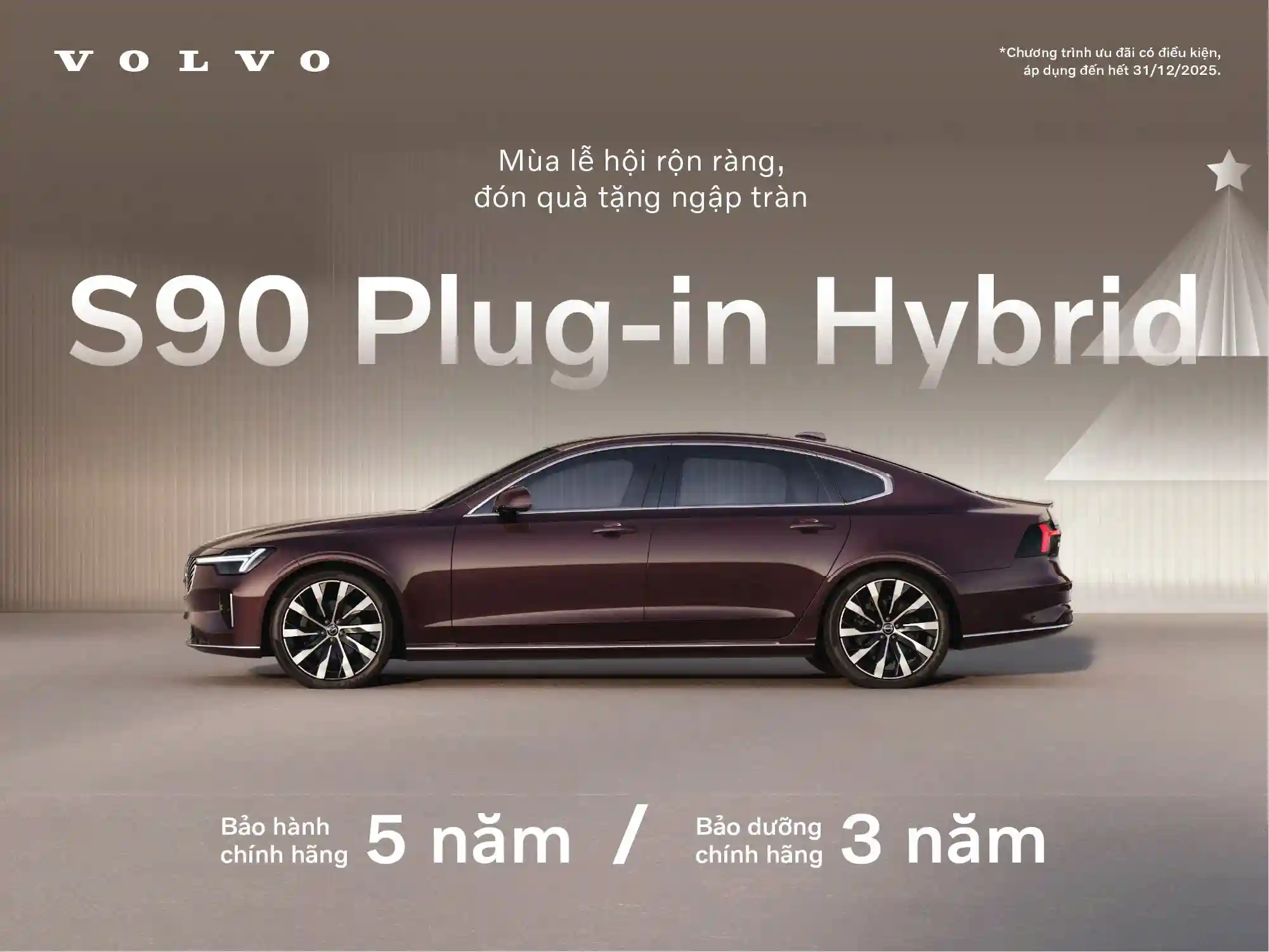 Khuyến mại Volvo S90 Plug-in Hybrid Ultra 2026