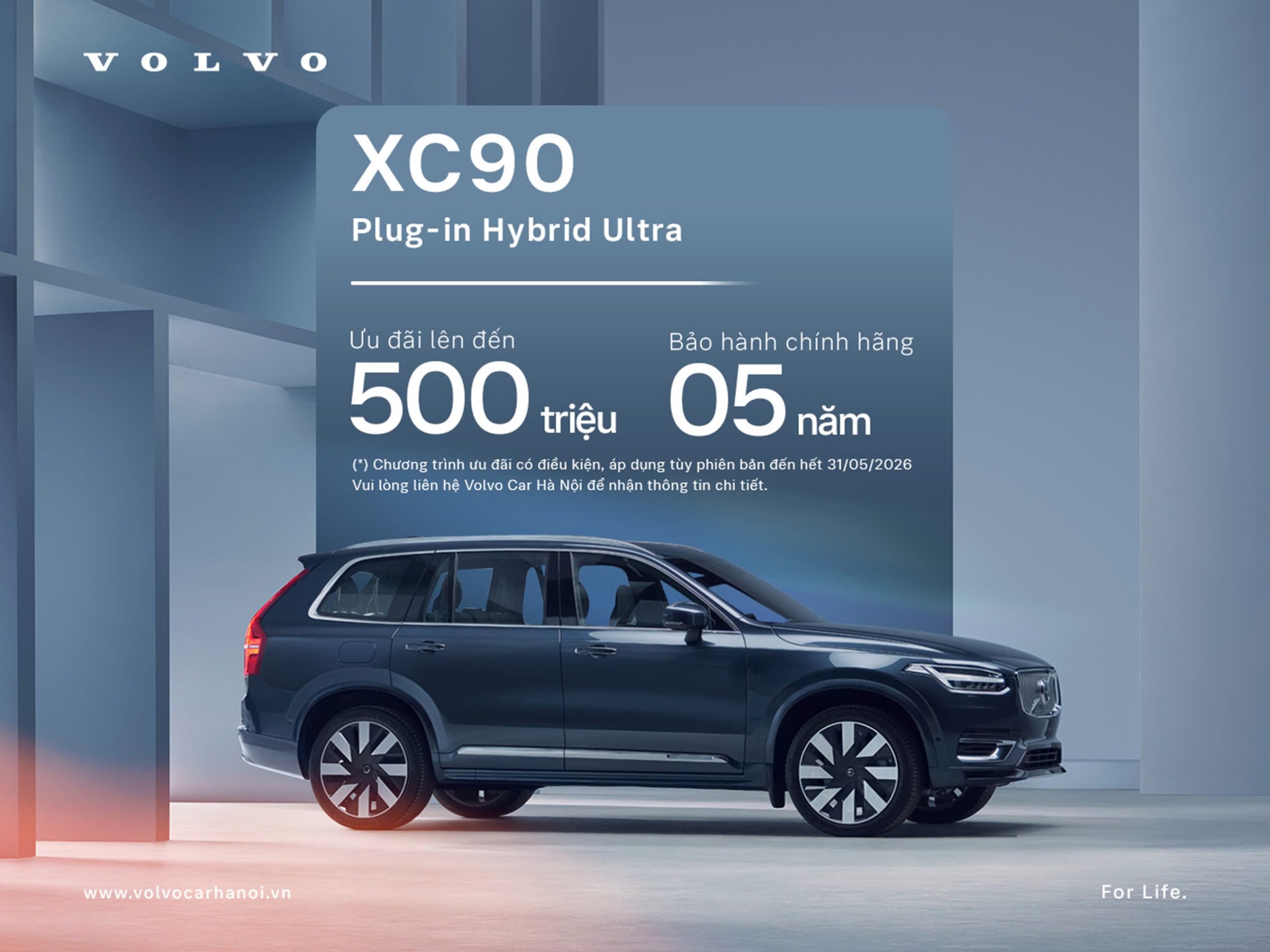 Khuyến mại - Volvo XC90 Plug-in Hybrid Ultra
