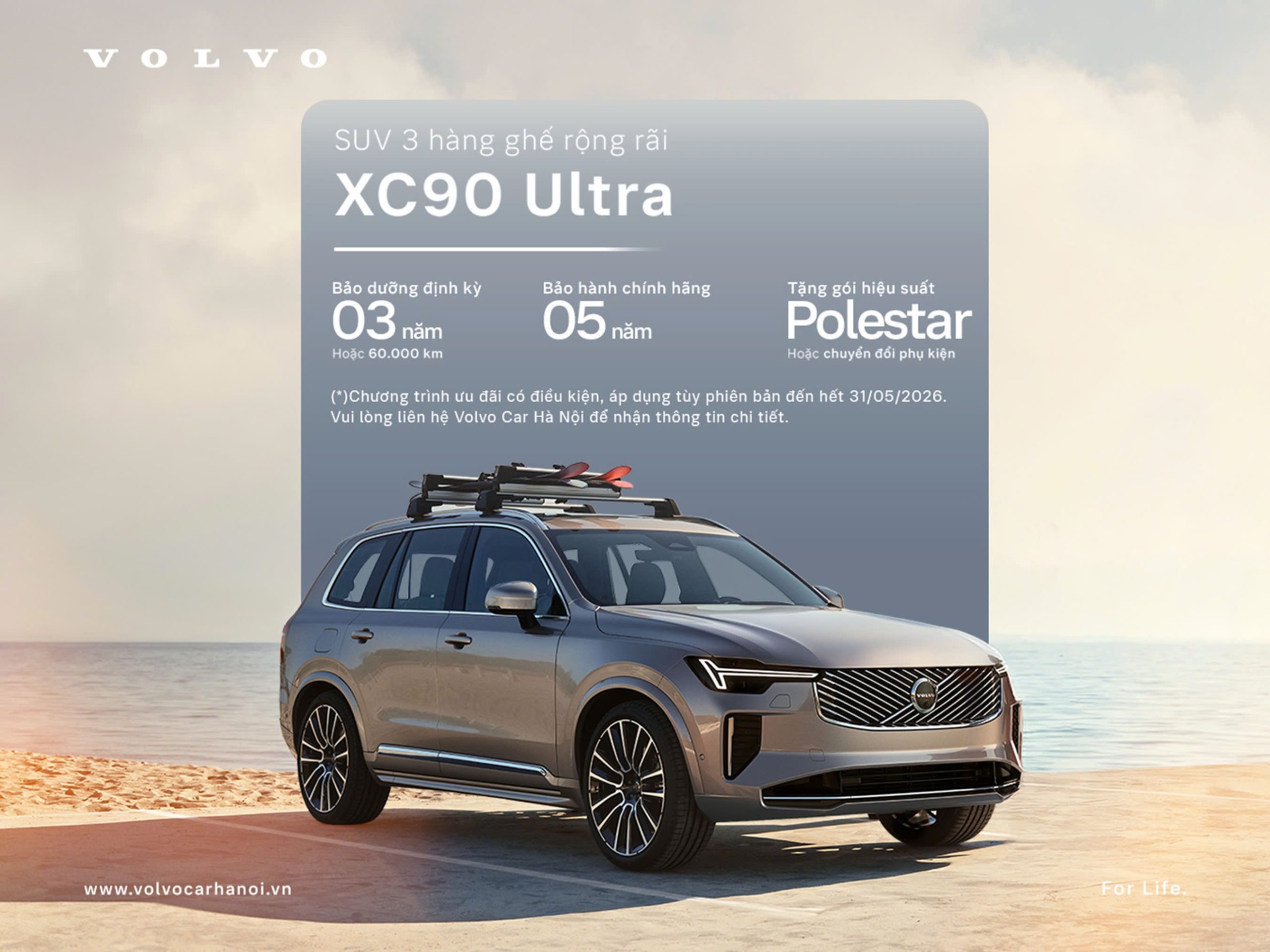 Khuyến mại - Volvo XC90 Ultra 2026