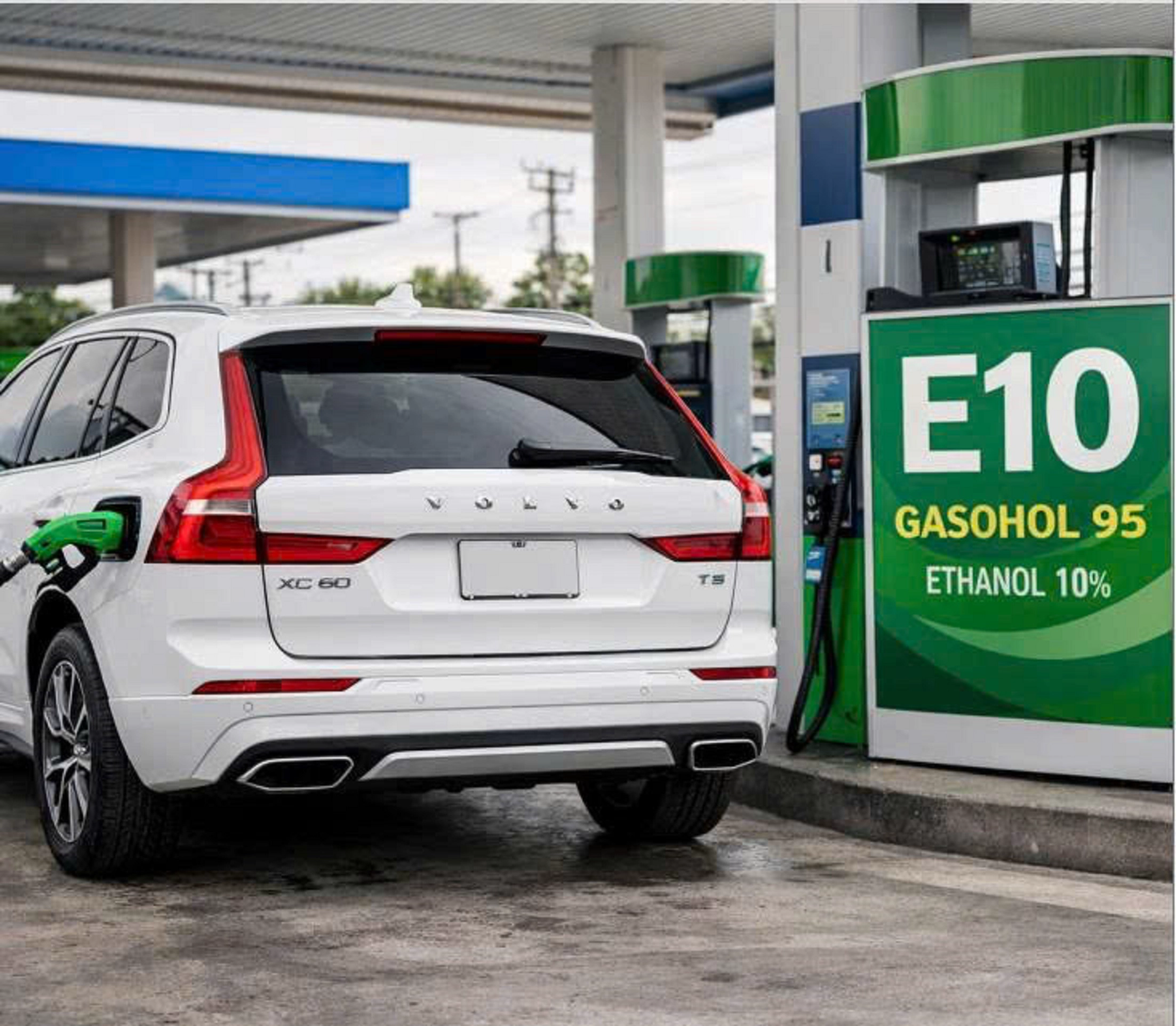 Cách sử dụng xăng E10 trên xe Volvo