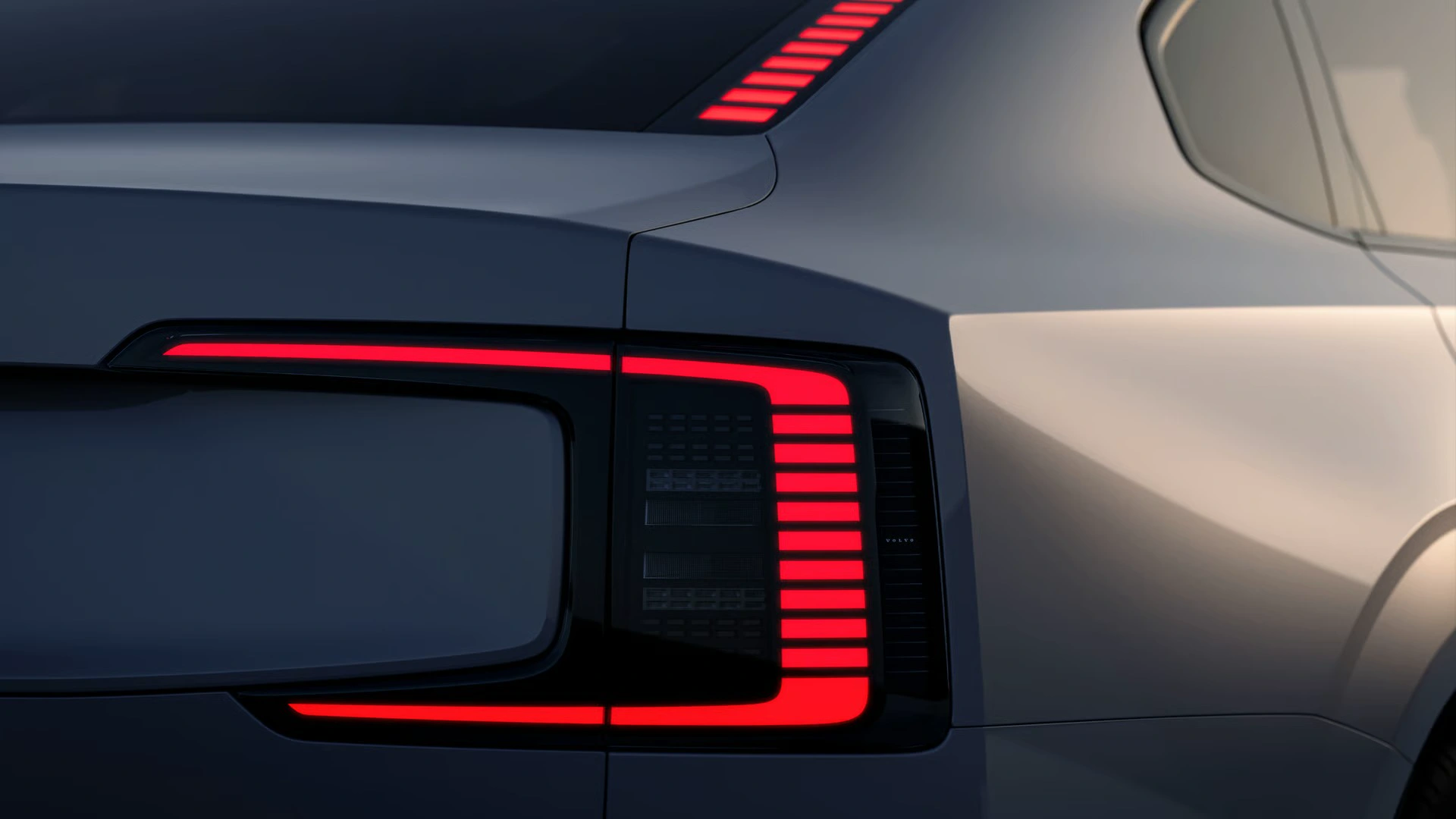 Cụm đèn hậu chữa C của Volvo ES90