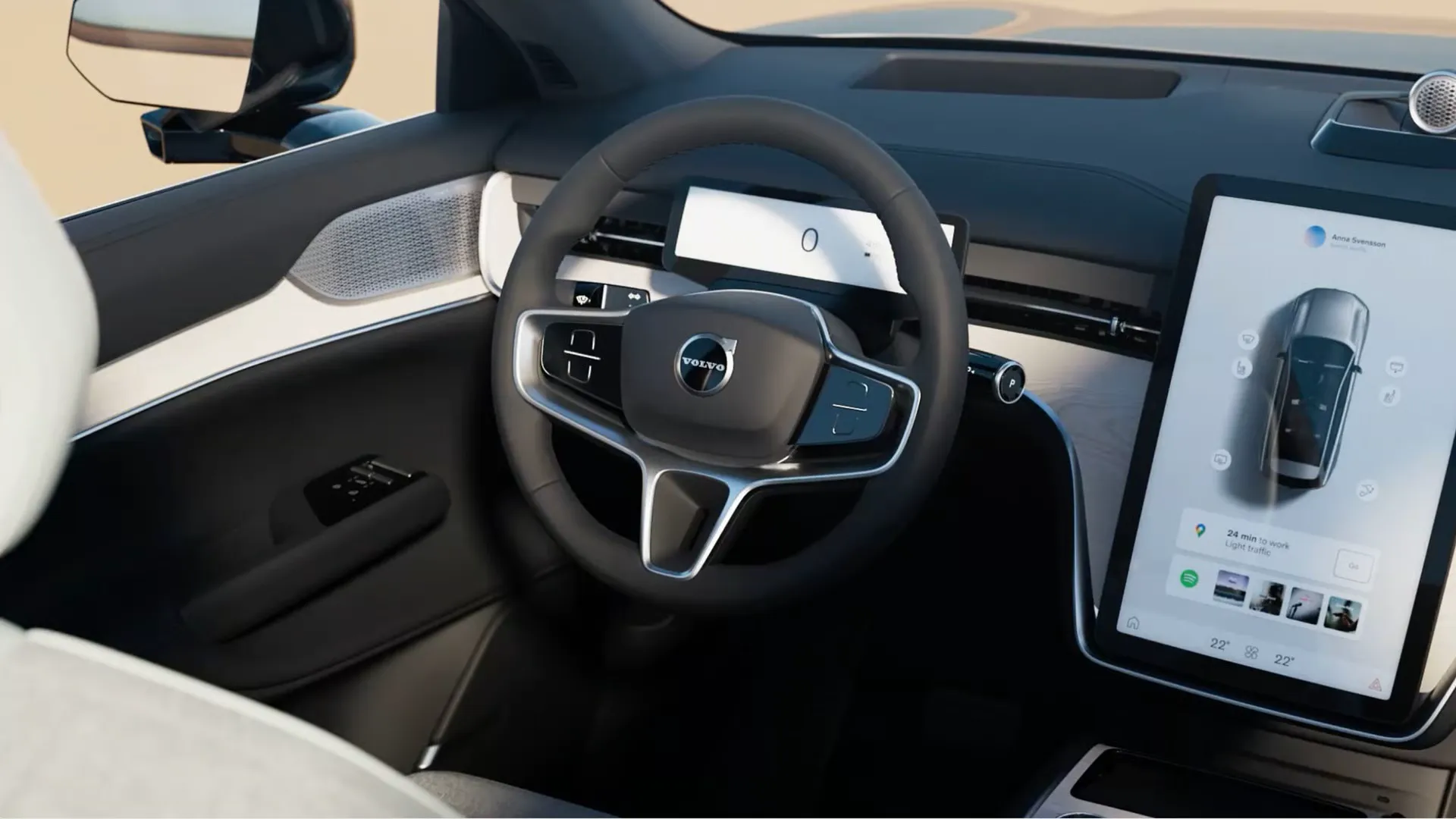 Triết lý "Less is More" được Volvo áp dụng triệt để trên EX90.